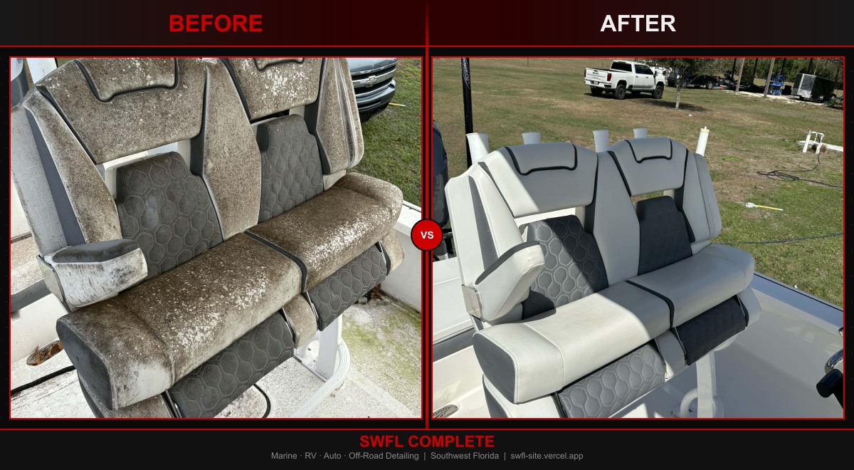 Bench Seat Detailing