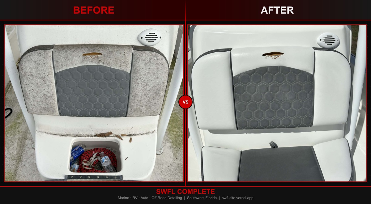 Rear Backrest Detailing