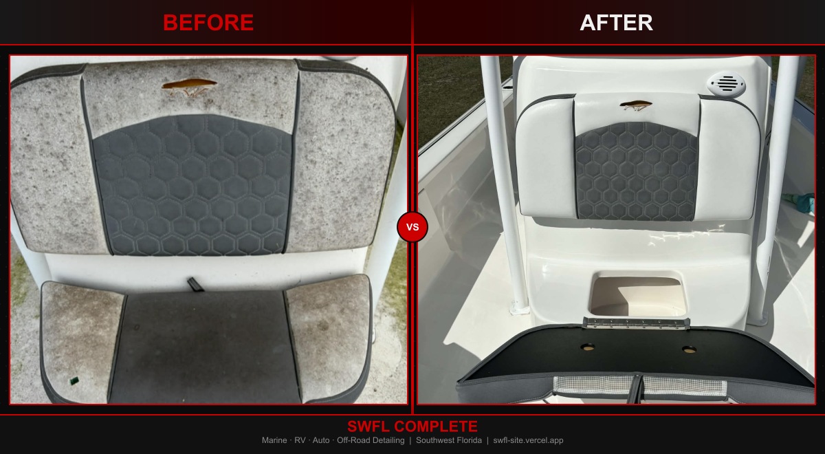Transom Seat Detailing